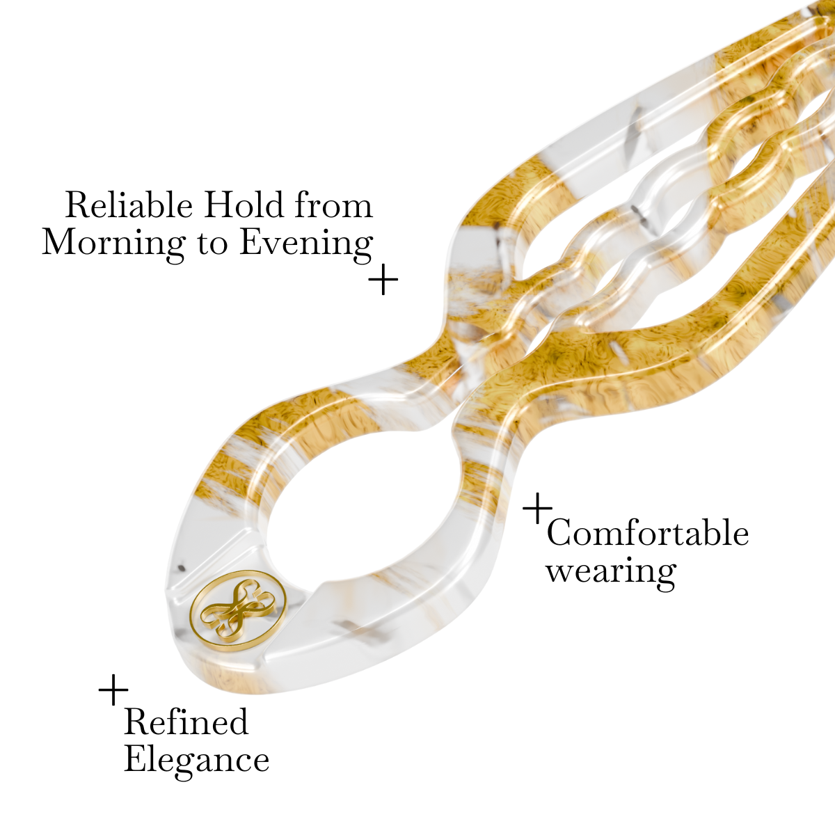 Prestige HairPin – Set of 3 (Gold)