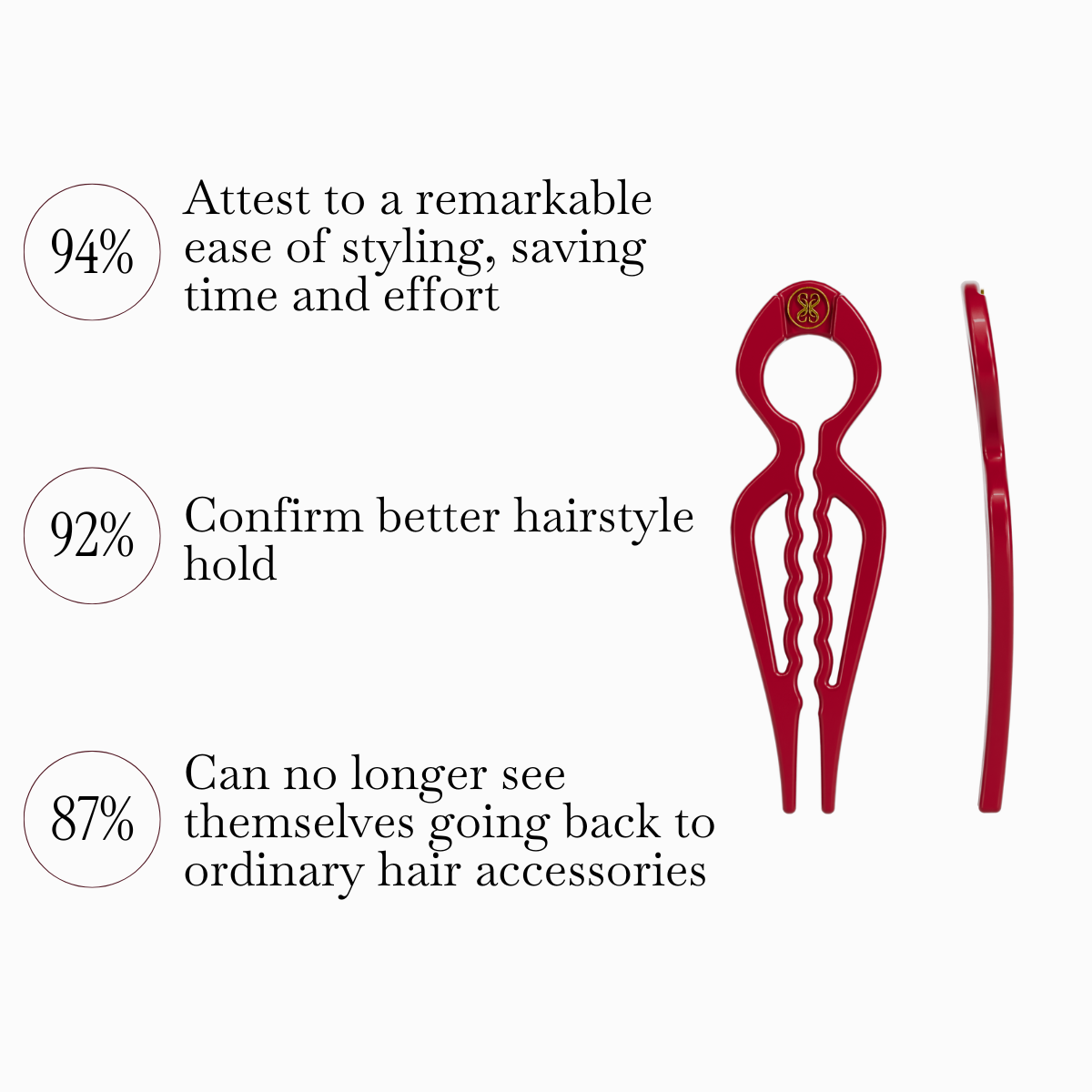 Prestige HairPin White: The Key to Sublime Hairstyles Every Day