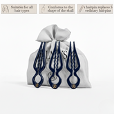 Prestige HairPin – Set of 3 (Midnight)