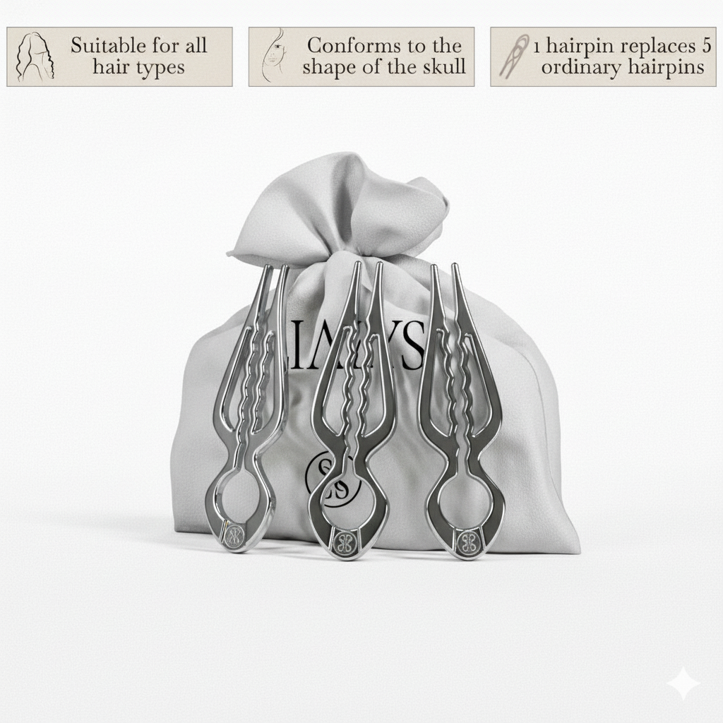 Prestige HairPin – Set of 3 (Mercury)